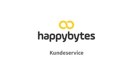 Happybytes kundeservice